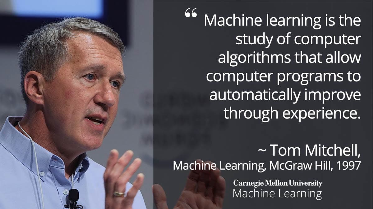 Machine Learning Scientist Tom Mitchell Delivers Talk on How the